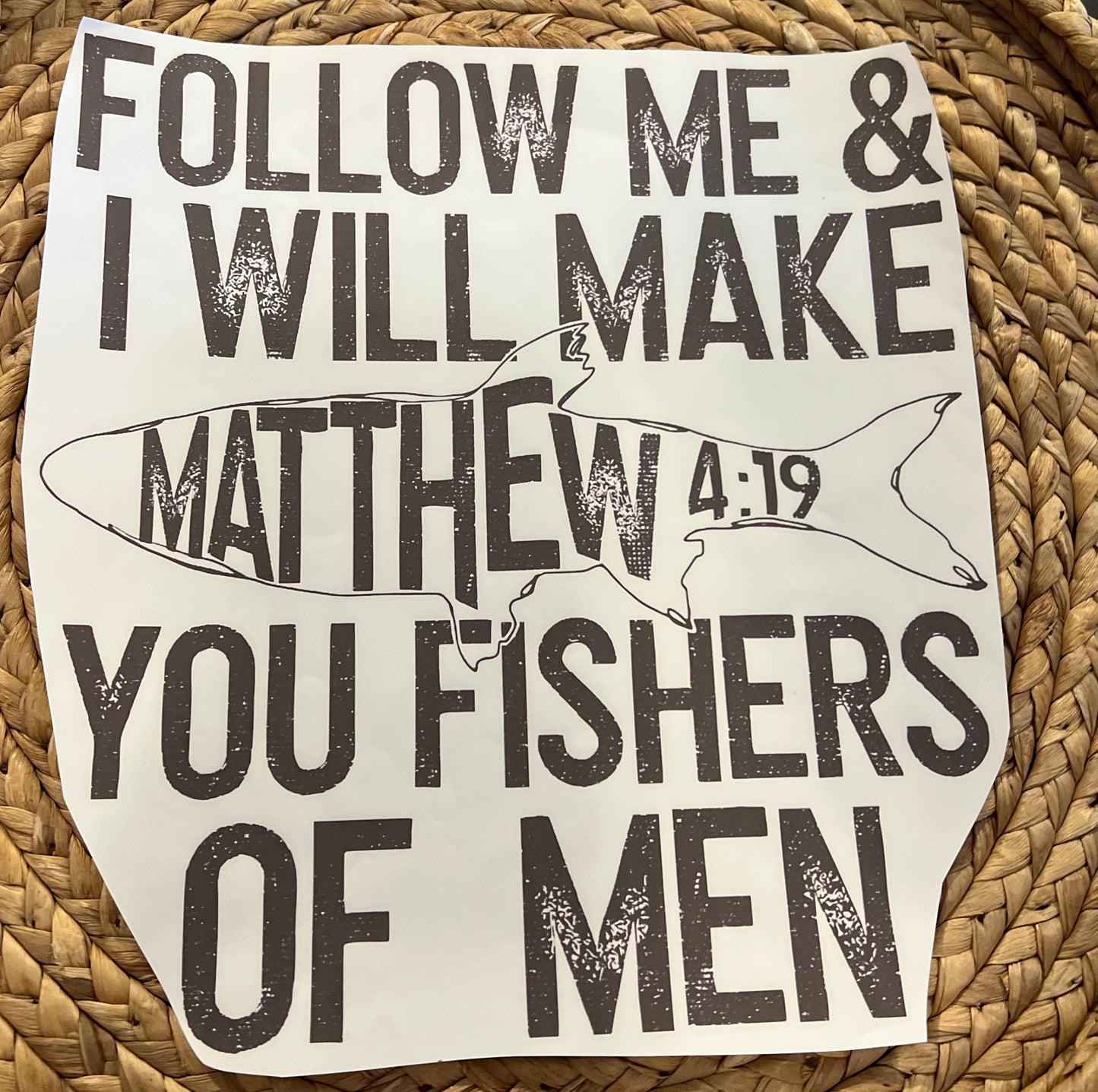 Adult fishers of men