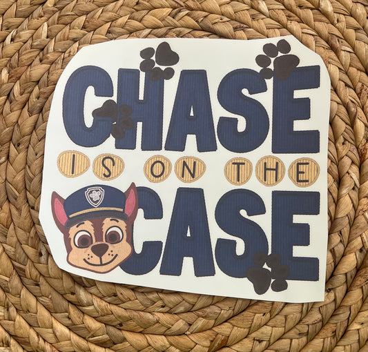 Toddler on the case