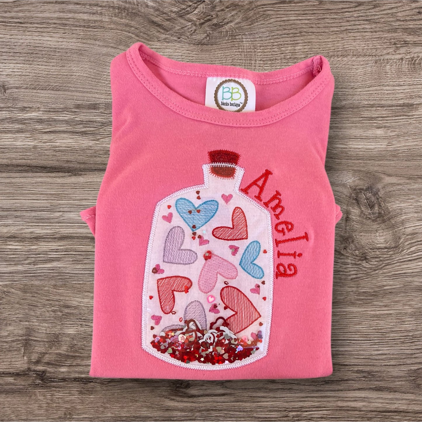 Emb - Valentine’s Day shaker shirt