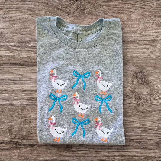 Emb - goose coquette