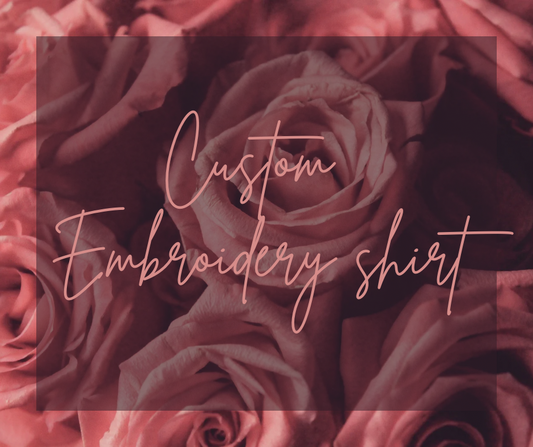 Embroidery custom