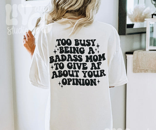 Sub - too busy to care