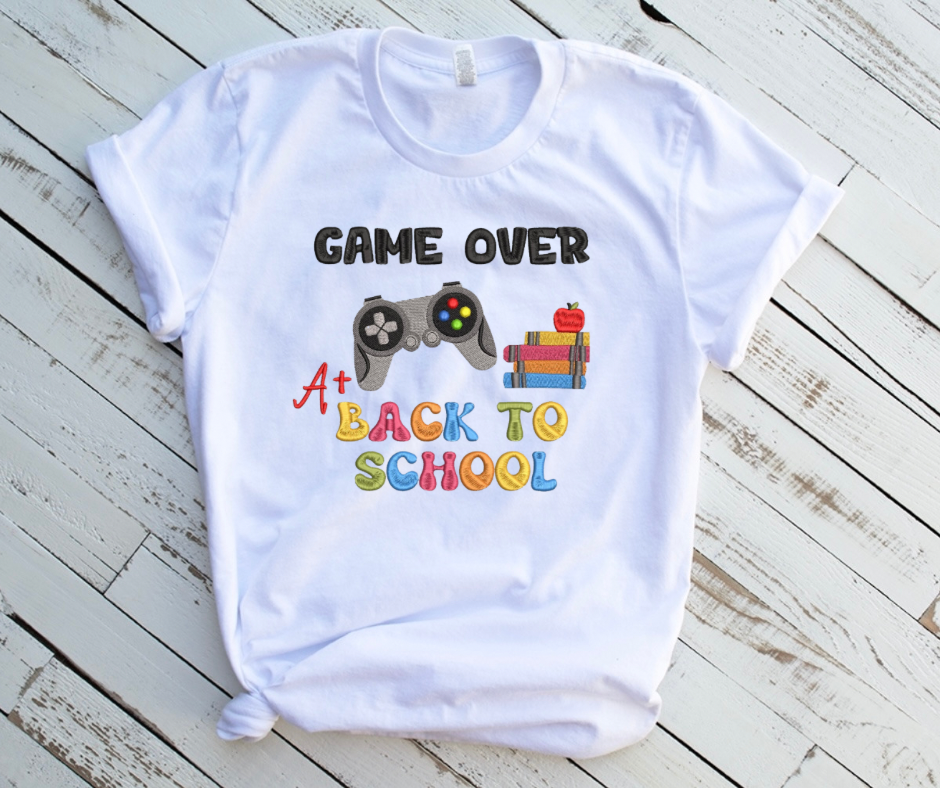 Emb - game over back to school