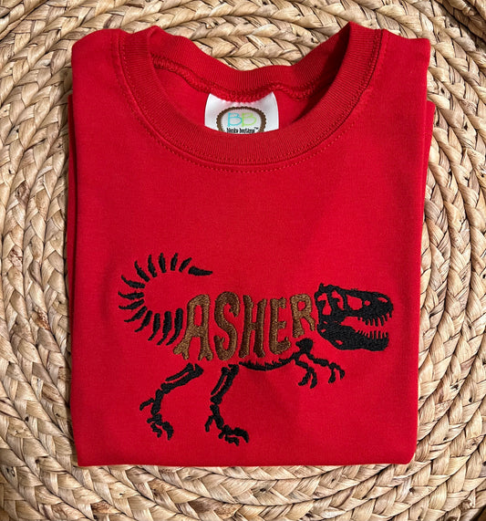 Emb - name T-Rex Dino